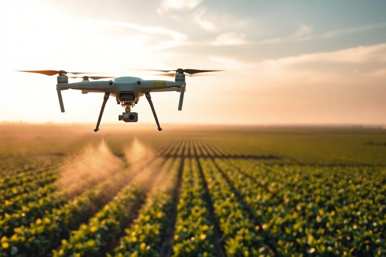 Drones na aplicação de defensivos: precisão e economia impressionantes