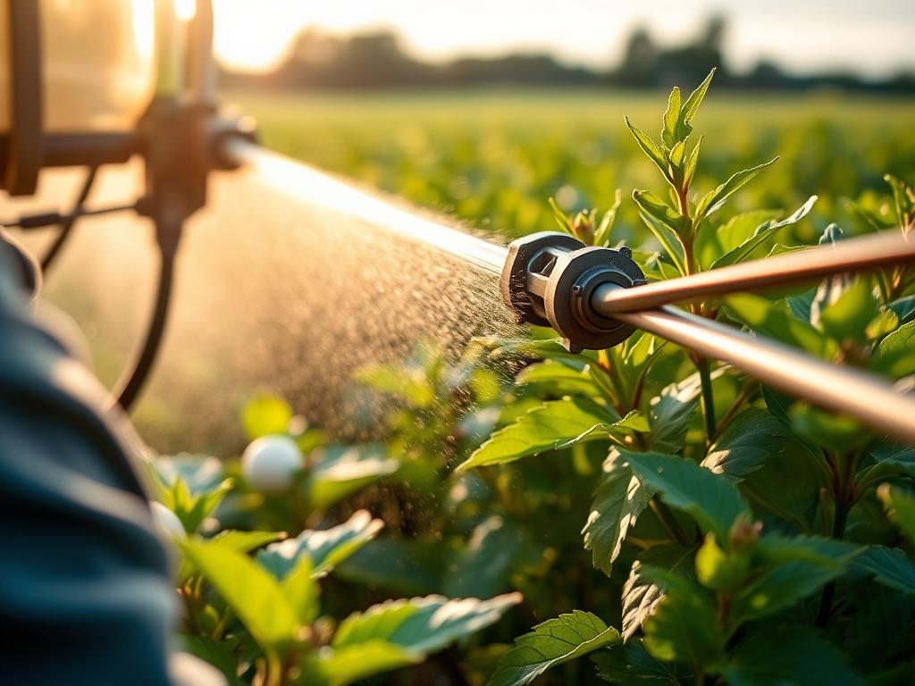 Aplicação foliar de micronutrientes em lavoura com deficiências Aplicação foliar de micronutrientes em lavoura com deficiências
