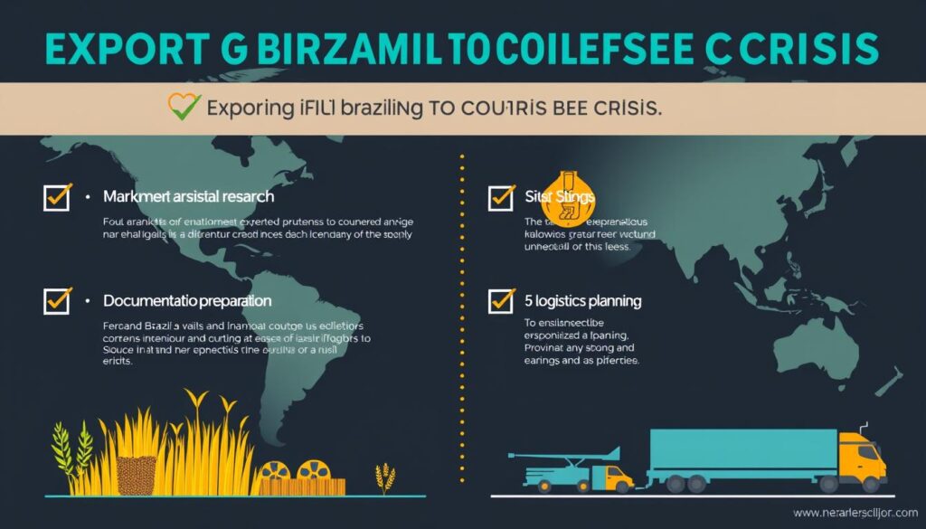 Checklist visual para exportação de grãos brasileiros para países em crise Checklist visual para exportação de grãos brasileiros para países em crise
