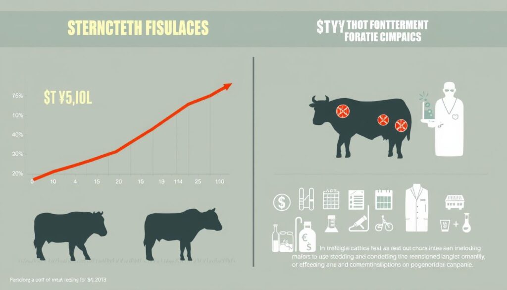 Gráfico mostrando o potencial impacto econômico da fraude da carne sintética no mercado brasileiro de proteínas Gráfico mostrando o potencial impacto econômico da fraude da carne sintética no mercado brasileiro de proteínas