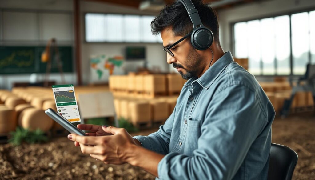 Plataformas digitais para vender commodities no mercado interno