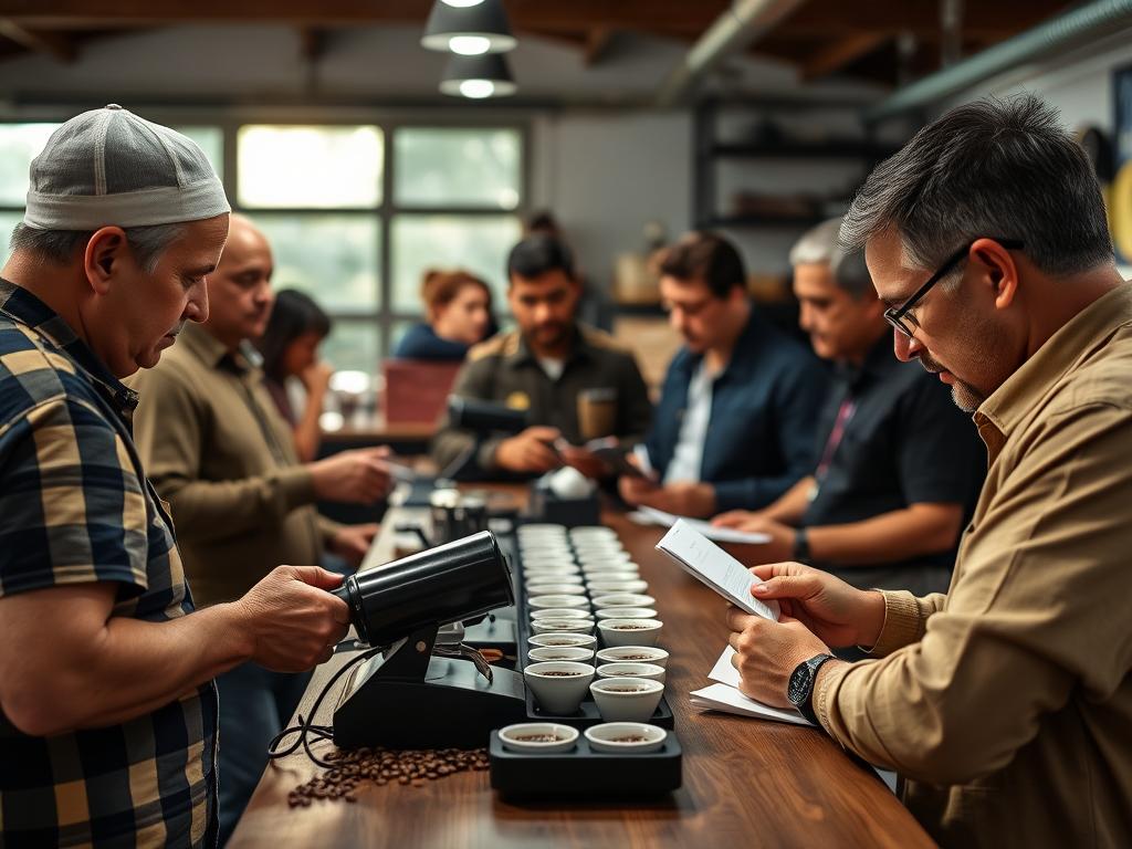 Produtor de café especializado no mercado interno de commodities