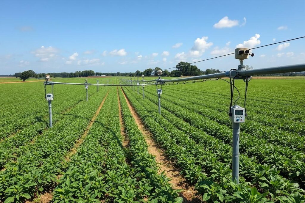 Sistema de irrigação inteligente com IA e IoT gerando lucro real no campo Sistema de irrigação inteligente com IA e IoT gerando lucro real no campo