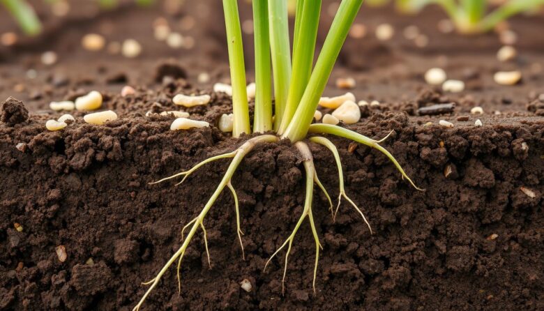 Solo compactado impedindo o desenvolvimento radicular mesmo com adubação e pH ideal