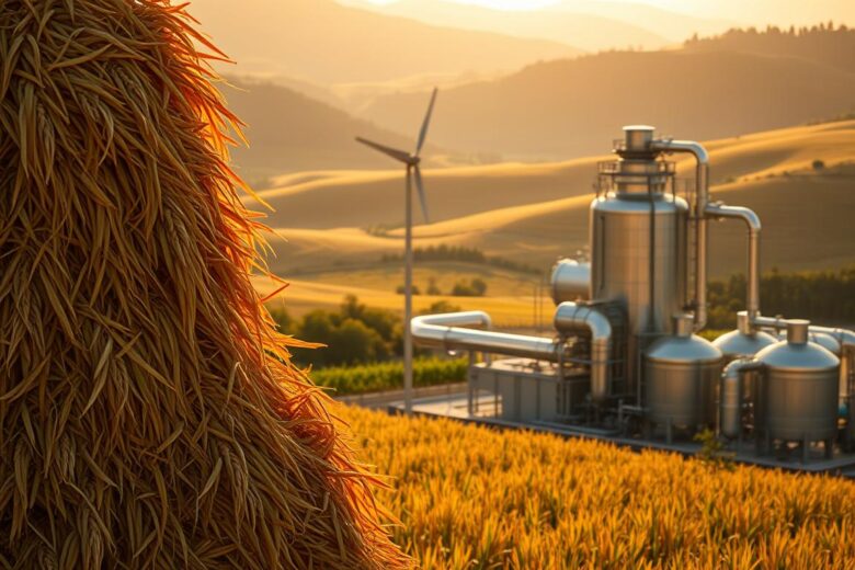 Transformando seus Restos de Colheita em Fonograma de Biogás Comercial