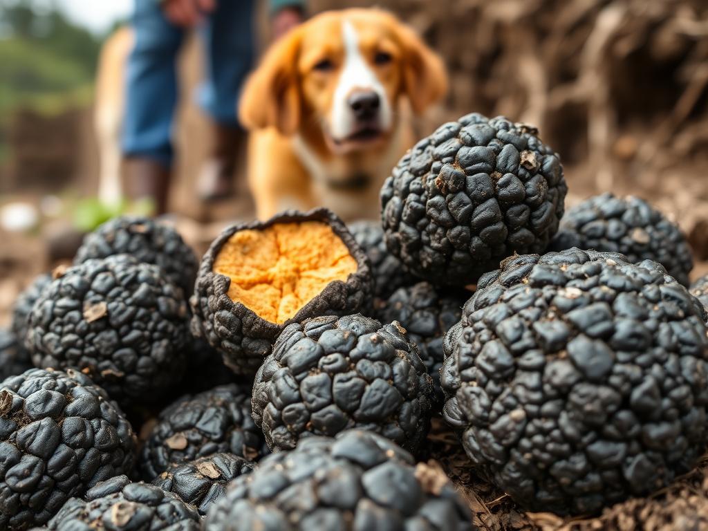 Trufas negras, culturas rurais pouco conhecidas que geram lucros milionários na agricultura Trufas negras, culturas rurais pouco conhecidas que geram lucros milionários na agricultura