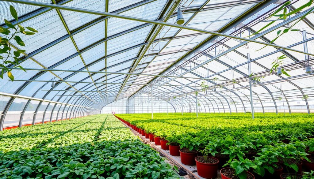 estufas agrícolas de baixo custo