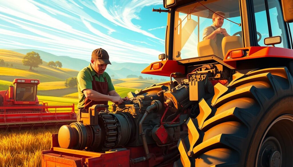 manutenção de equipamentos agrícolas