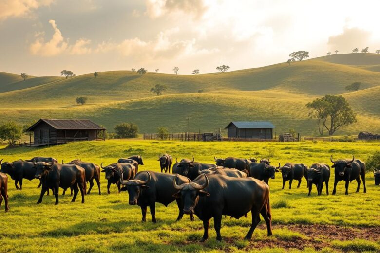 Como lucrar criando búfalos em pequenos espaços com alta conversão alimentar ?