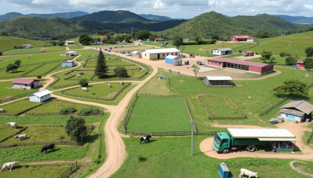 Cooperativa Leite Sol em Francisco Beltrão-PR com produção sustentável em pequenas propriedades