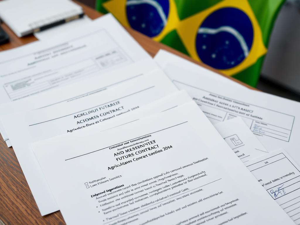 Documentos legais para vender contratos futuros de produção na fazenda por conta própria
