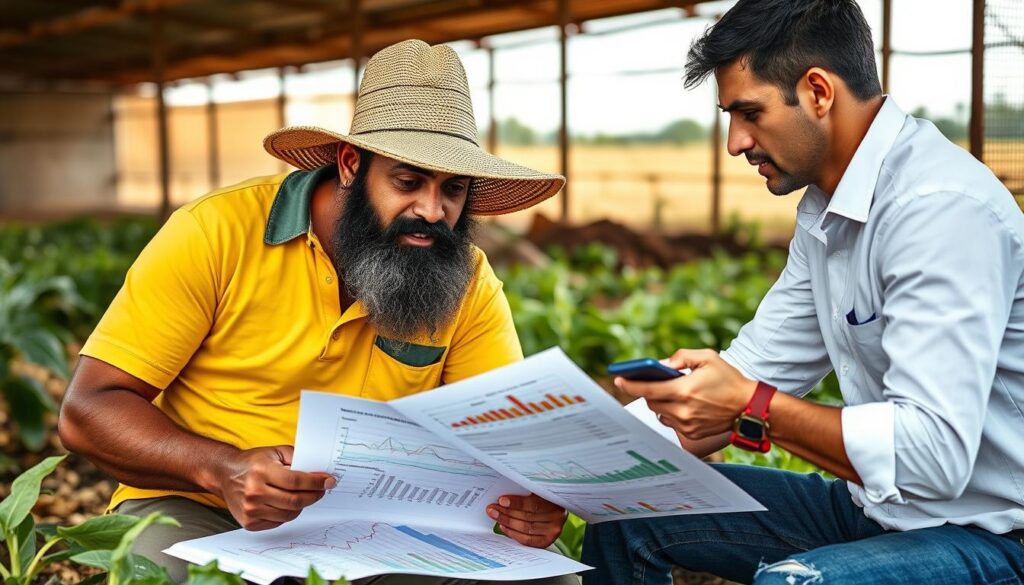 Estratégias de mitigação de riscos para vender contratos futuros de produção na fazenda