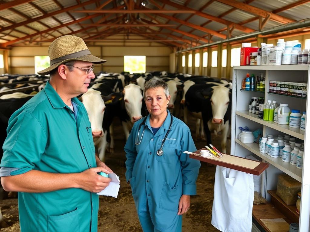 Manejo sanitário preventivo em vacas leiteiras em pequena propriedade no Sul