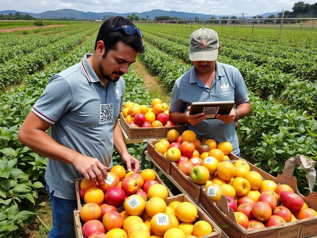 Produtores de frutas orgânicas do Vale do São Francisco com certificação blockchain