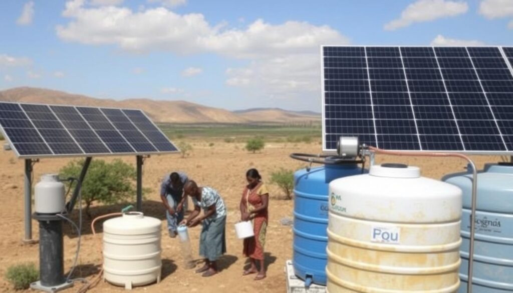 Sistema de dessalinização solar em comunidade rural do Nordeste