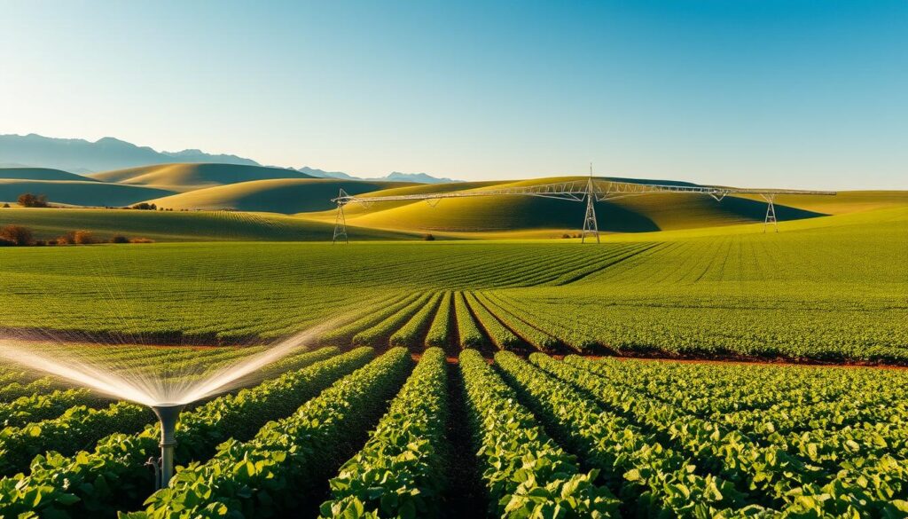 sistema de irrigação