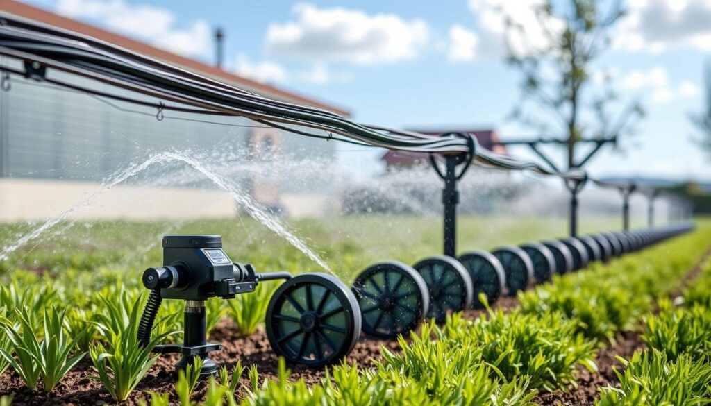 sistema de irrigação inteligente para agricultura