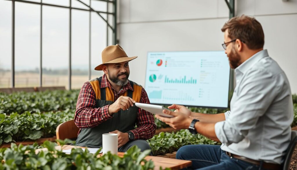 Parceria entre produtor rural e empresa de insumos baseada em compartilhamento de dados de produtividade