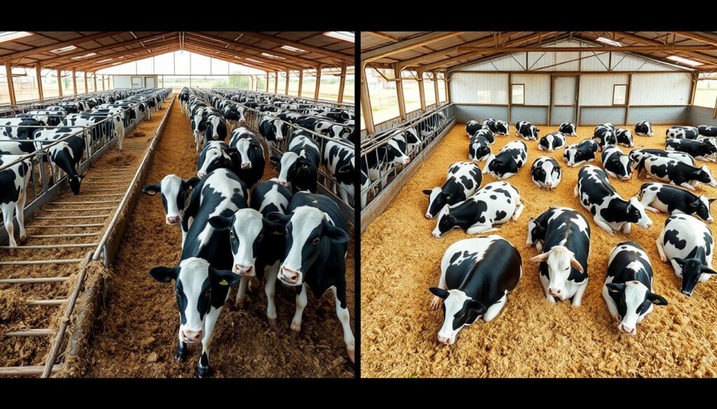 Comparação do comportamento de vacas em Free Stall e Compost Barn