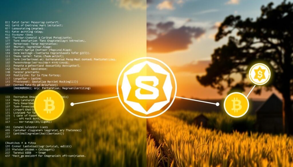 Demonstração de smart contract para tokenização de safra