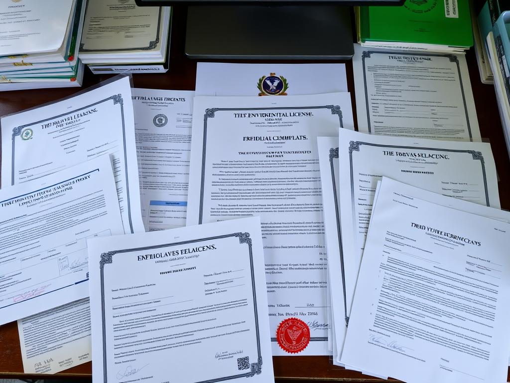 Documentos de licenciamento para transformar propriedade em ponto turístico com pesca e camping