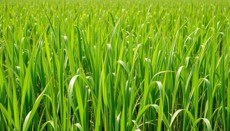 Plantação de capim-elefante para produção de biomassa energética