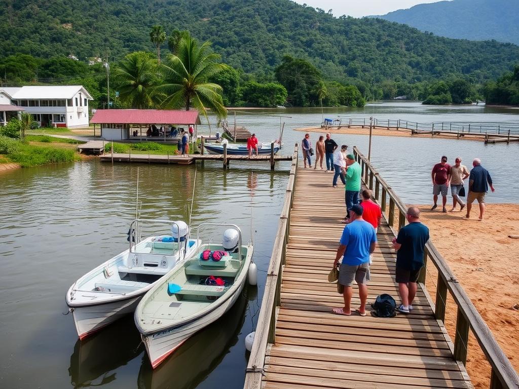 Projeto Beira Rio em Três Marias, exemplo de transformação de propriedade em ponto turístico com pesca e camping