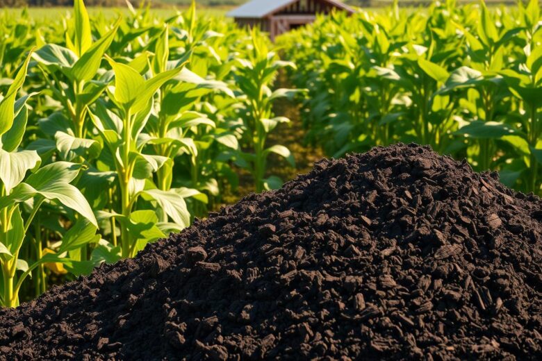 como aproveitar restos de soja para biochar fertilizante na plantação?