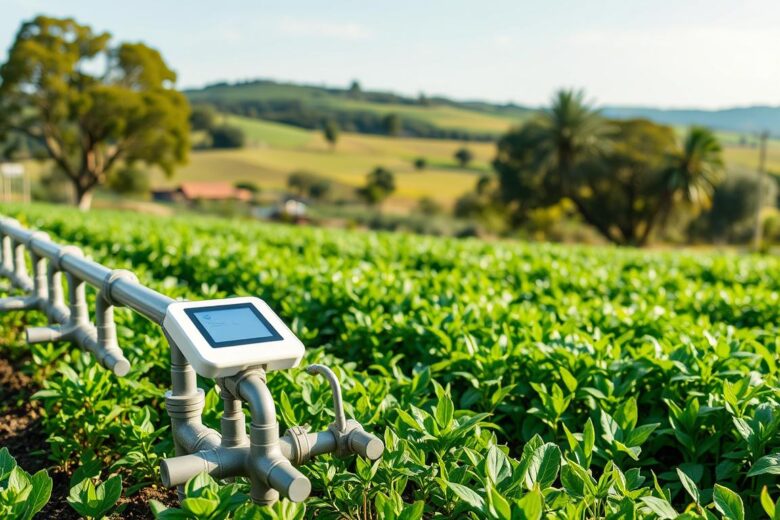 como criar sistema de irrigação automatizada com baixo custo no sítio?