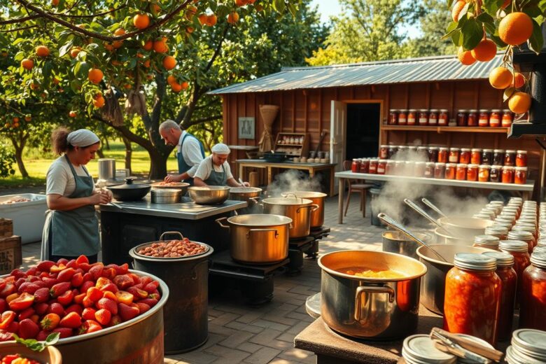 como implantar mini fábrica de doces com frutas do sítio para venda?