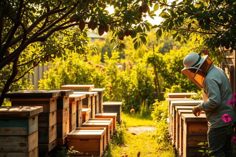 como lucrar com apicultura de nicho usando colmeias em pequenas propriedades?