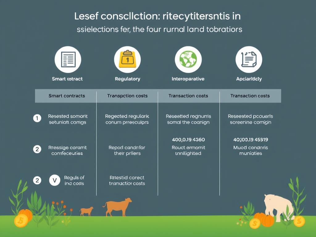 Critérios de seleção de criptomoedas para tokenizar terra rural