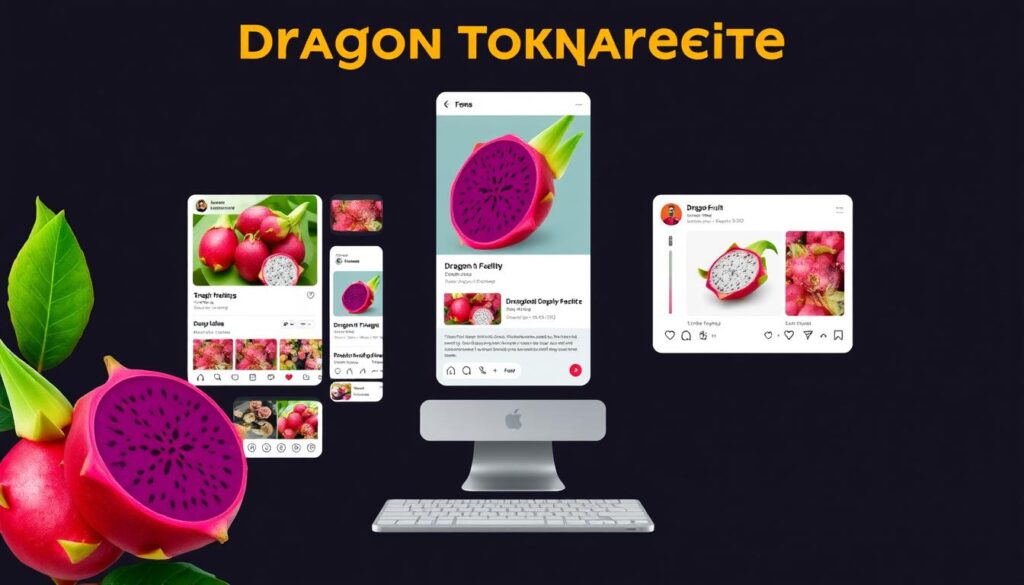 Estratégias de marketing digital para tokenização de pitaya