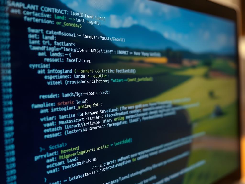 Smart contracts para tokenização de terra rural