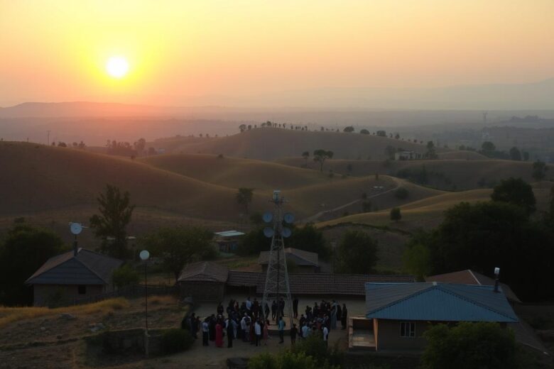 como instalar redes comunitárias de internet rural com custo mínimo?