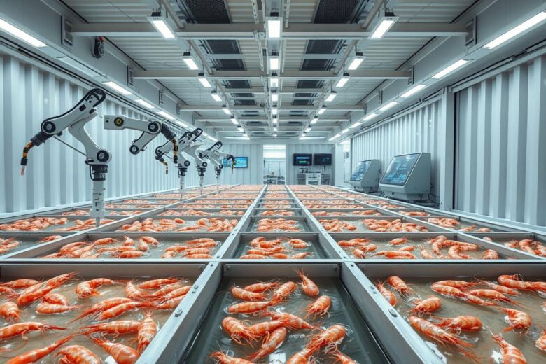 Como criar viveiros automatizados de camarão em contêineres com contrato cripto?