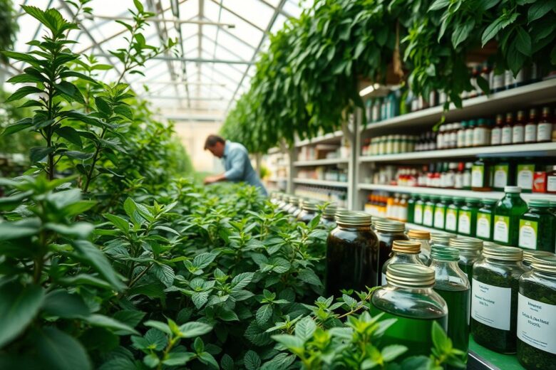 Como lucrar cultivando hortelã e vendendo óleo essencial para farmácias?