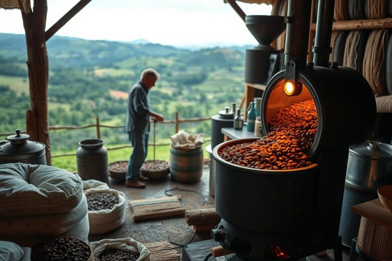 Como montar uma mini torrefadora de café na fazenda e vender com marca própria?