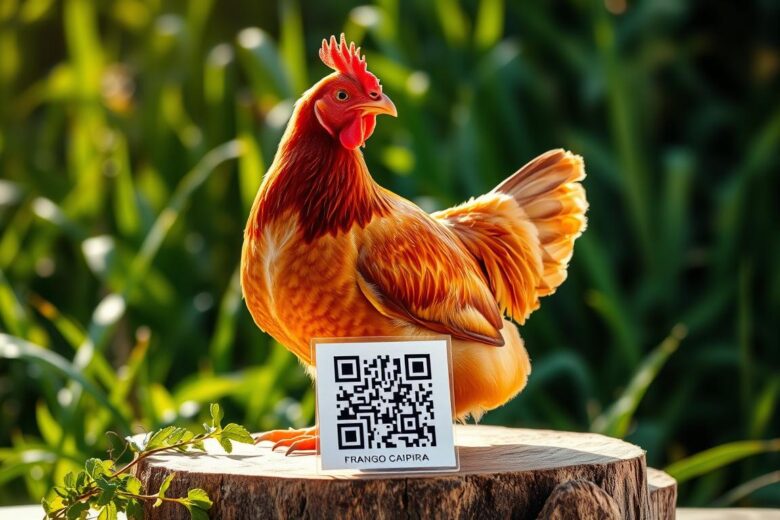 Como vender frango caipira gourmet com selo digital de procedência tokenizado?