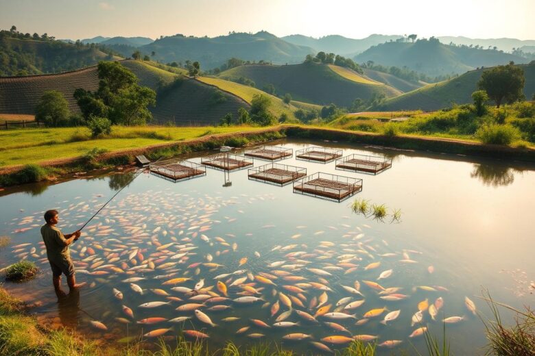 Piscicultura em pequenas áreas: alimente o país e lucre com token e turismo