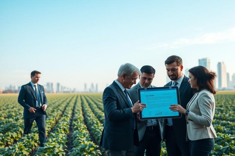 como criar contrato inteligente simples para dividir lucro de um talhão ?