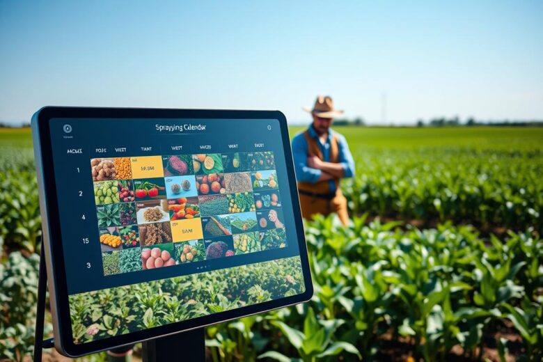 como montar calendário de pulverização inteligente sem jogar dinheiro fora?