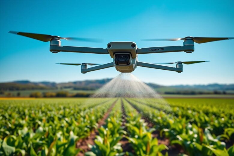 como um dji agras t50 pode servir pequenas propriedades e reduzir custo?