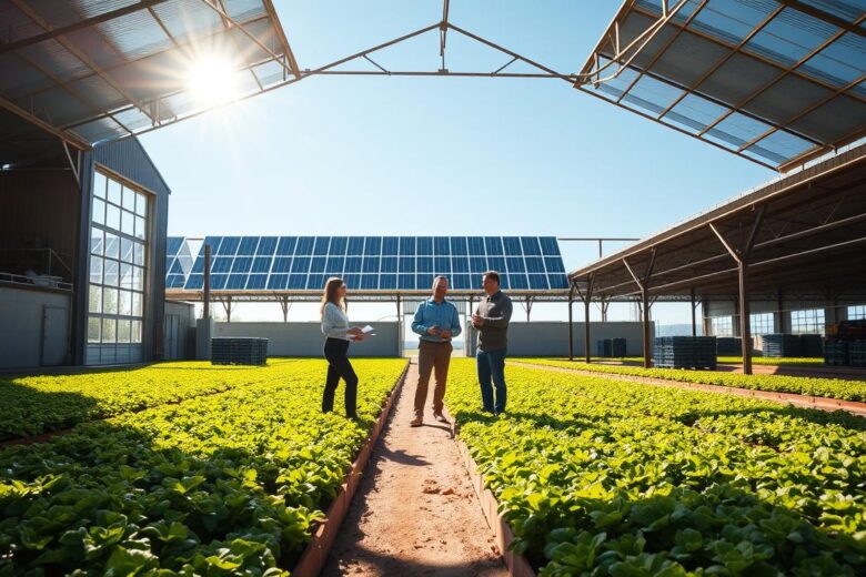 como usar iluminação solar em galpão e curral e diminuir conta de luz da fazenda