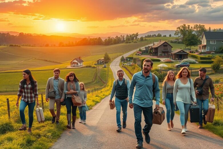 Porque o êxodo urbano para áreas rurais aumentou 60% nos últimos 5 anos?