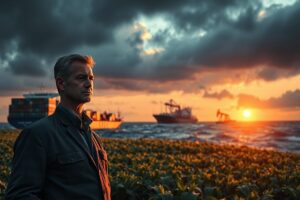 como o frete marítimo e o petróleo podem matar sua margem de lucro na fazenda ?