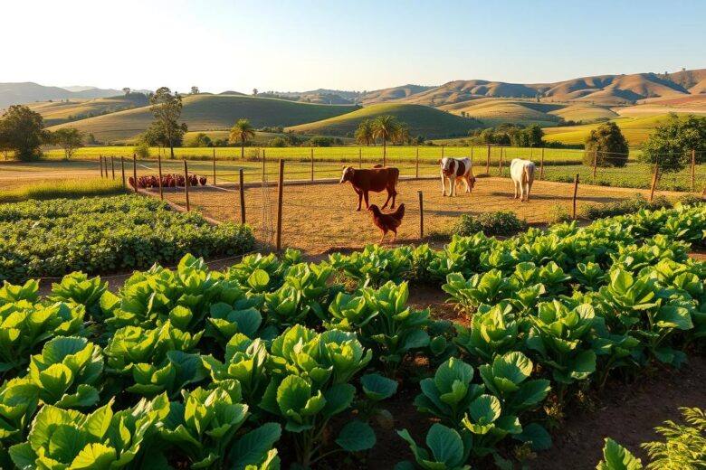 Como montar um sistema multirenda com leite, mandioca e hortaliças em 3 Hectares