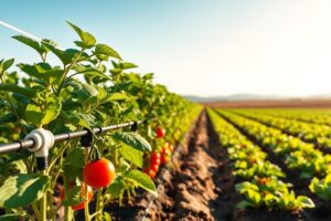 kit irrigação por gotejamento para horta comercial
